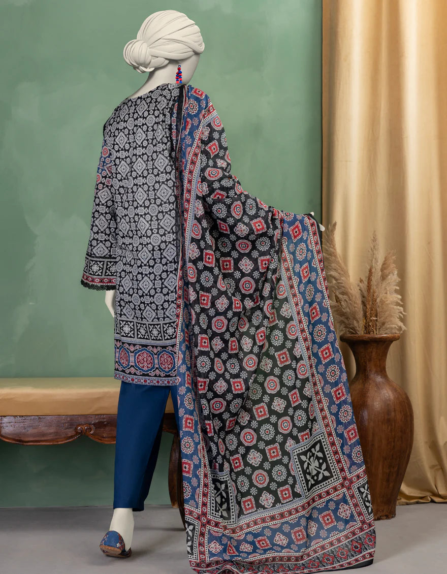 Unstitched JLAWN-S-25-3341 By J.