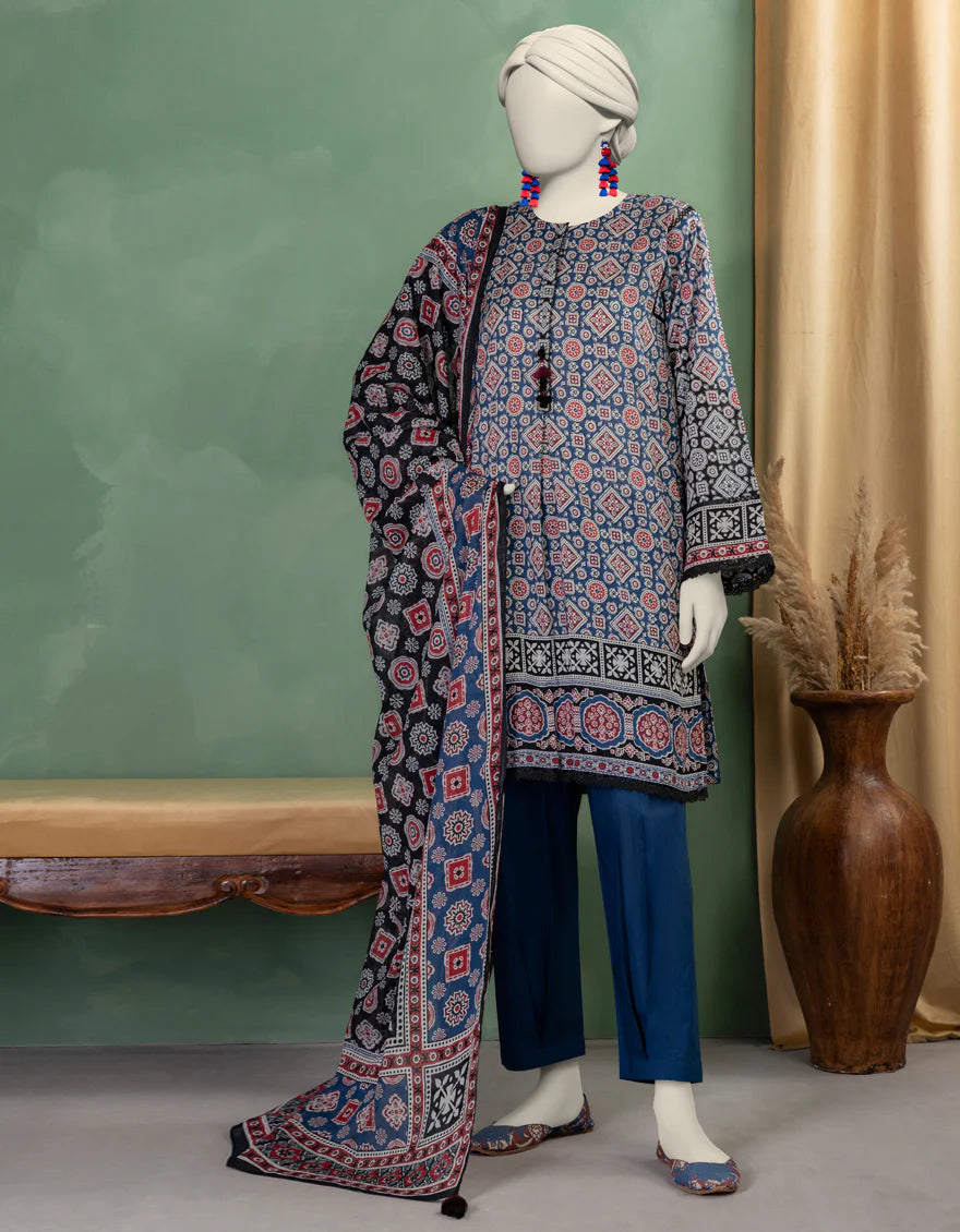 Unstitched JLAWN-S-25-3341 By J.