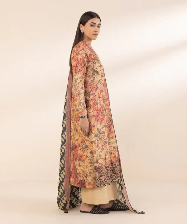 Unstitched Lawn U3PEDY25V037 By Sapphire