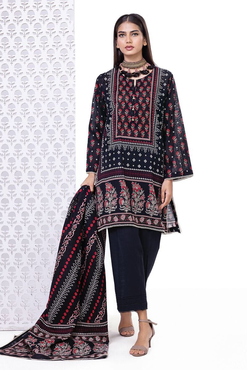Lawn unstitched 3 piece LKW14A By KHAADI